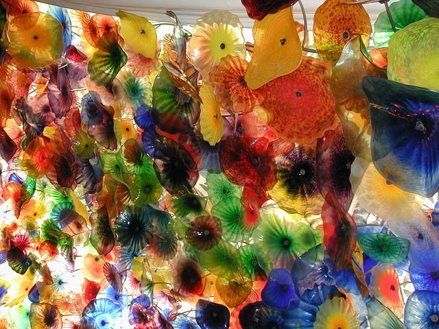 Bellagio Lobby Chihuly Cieling PC290004